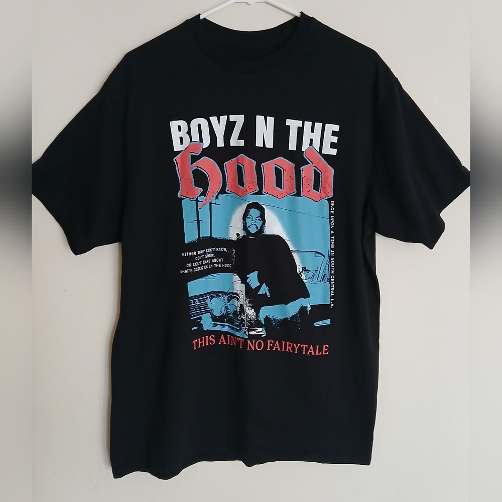 Boyz N The Hood Black Graphic T-Shirt